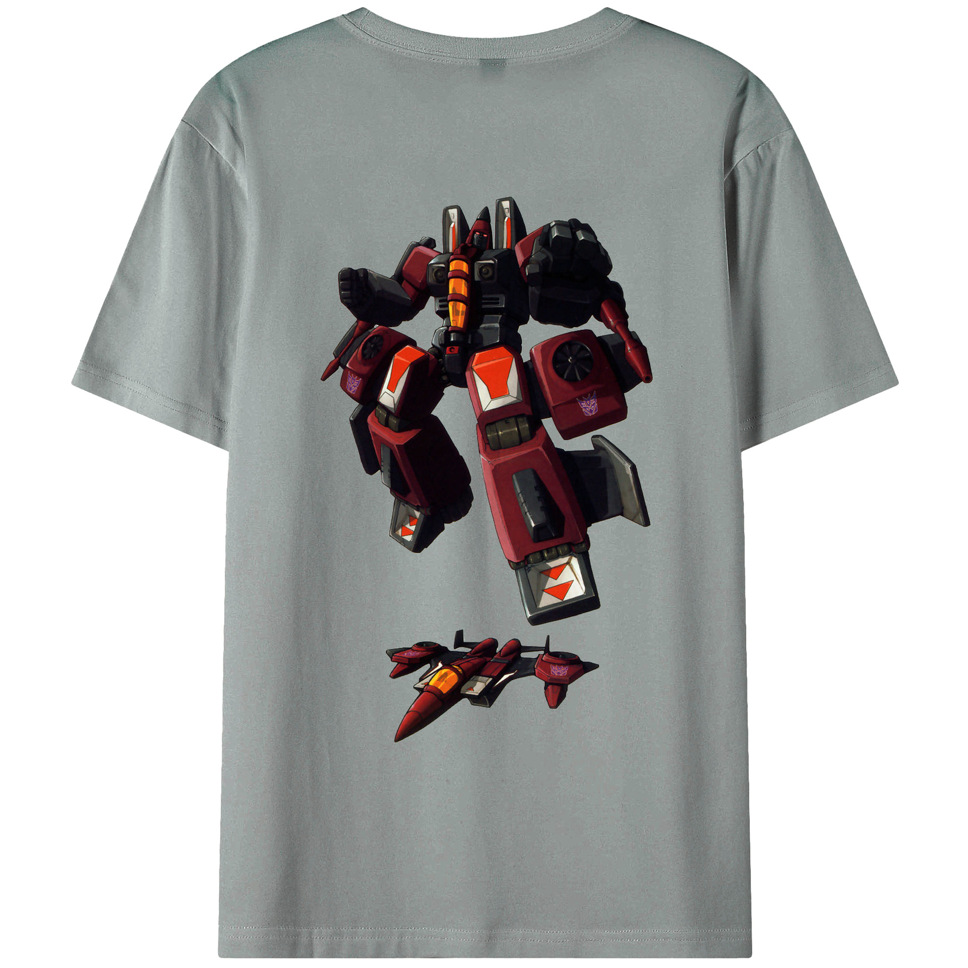 （画像用）  綿100％ メンズ半袖Tシャツ（バックプリント） 通気性